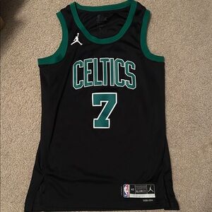 Jordan Adult Boston Celtics Jaylen Brown #7 Swingman Statement Jersey